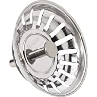 Blanco- Filtro para Desagüe (125590)- 8.9 cm (3.5 inch) - Pino de 79 mm (18 orificios)